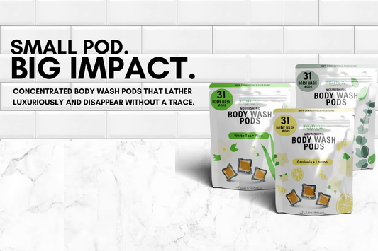 Clean. Easy. Waste-Free. Why Our Body Wash Pods Are Changing the Game