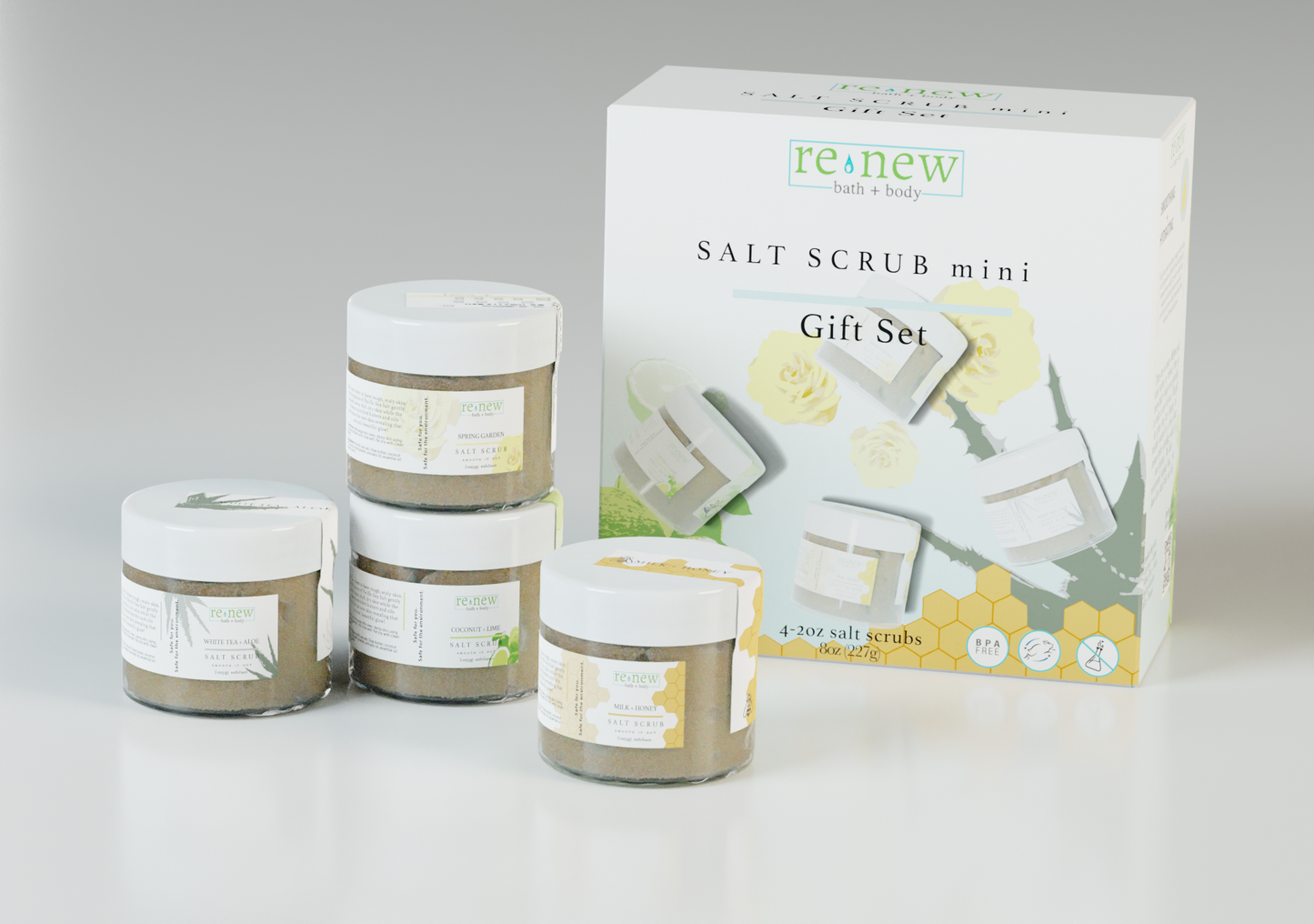 Salt Scrub Mini Gift Set