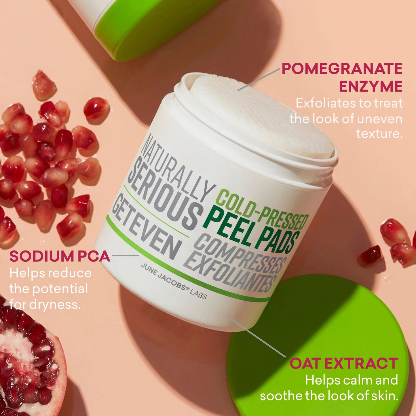 Get Even Cold-Pressed Peel Pads