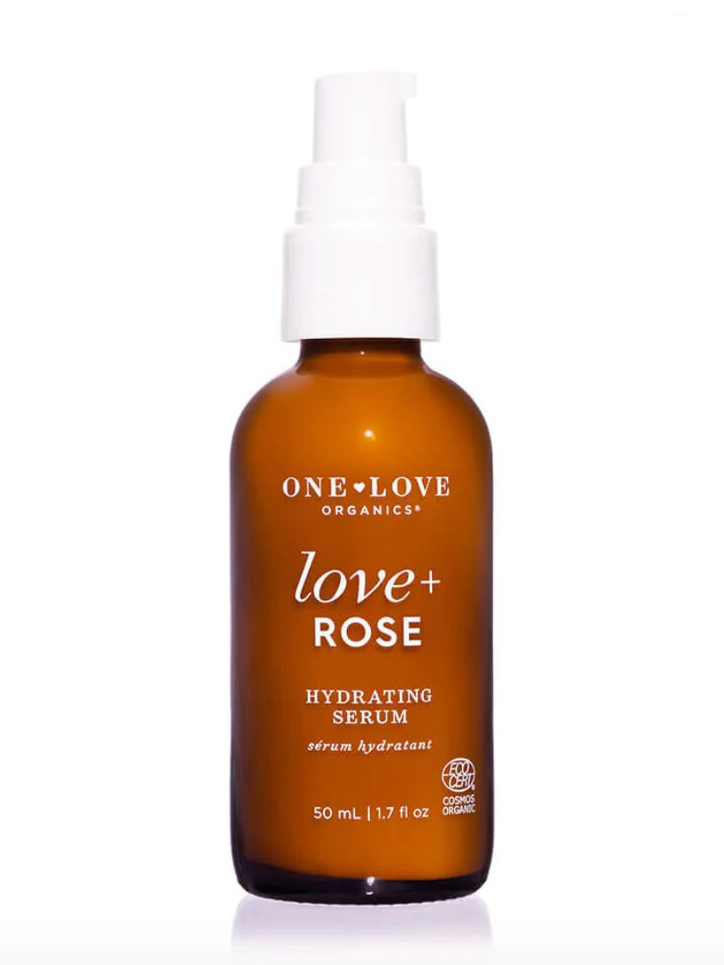 One Love Organics Love + Rose Hydrating Serum