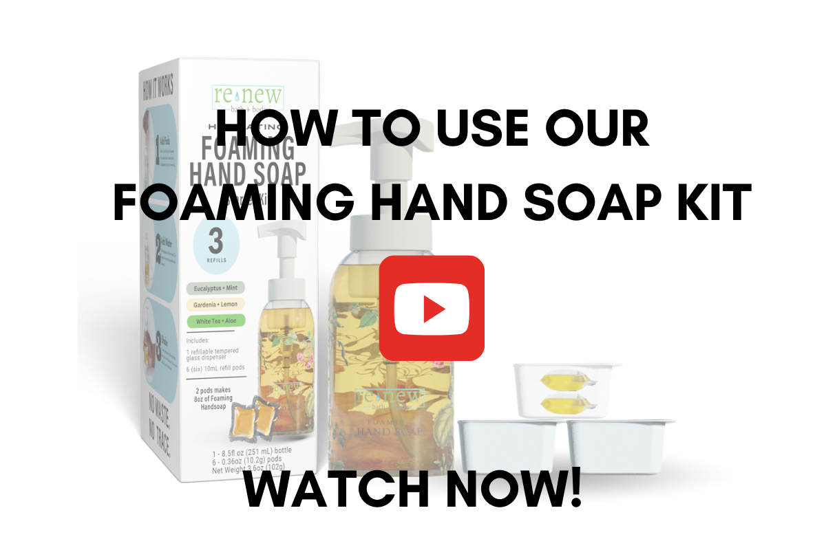 Load video: Demonstration of how to use our hand soap kits